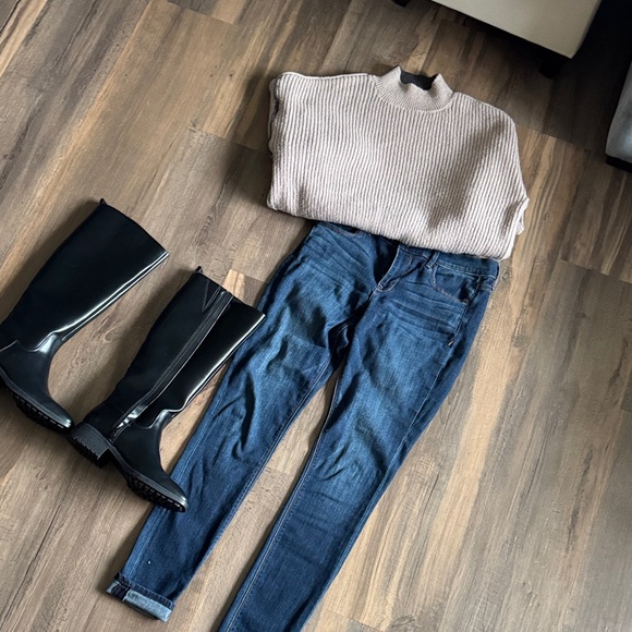 Dark Blue Women’s skinny jeans - Picture 8 of 8